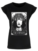 Deadly Tarot - The Empress Ladies Premium Black T-Shirt 12-14