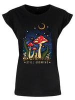 Still Growing Premium Ladies Black T-Shirt 16-18