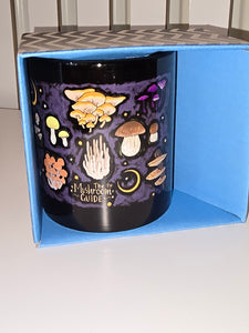 The Mushroom Guide Black Mug